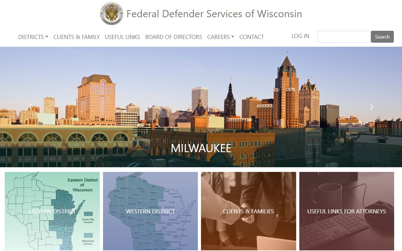 Federal Defender Services of Wisconsin for Milwaukee County released inmates