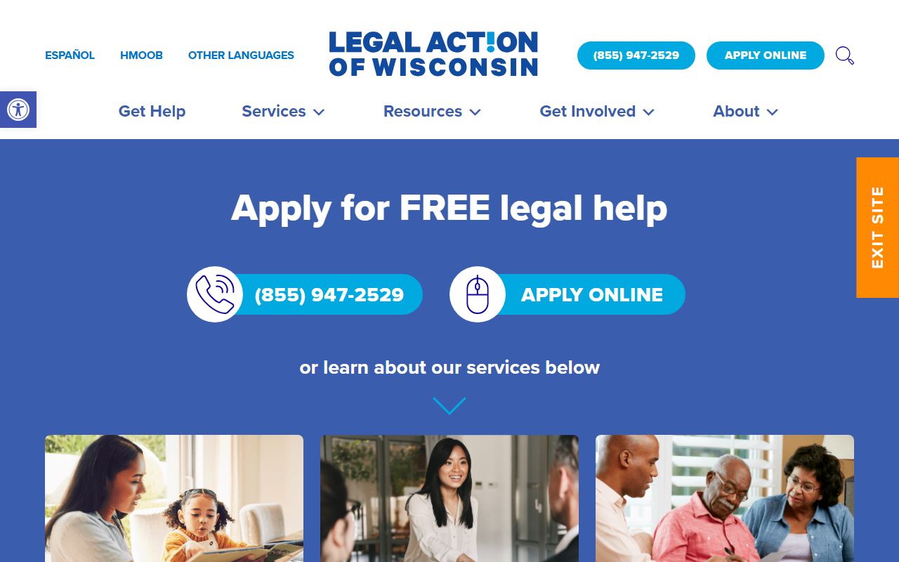 Legal Action of Wisconsin civil legal aid for Milwaukee County Circuit Court
