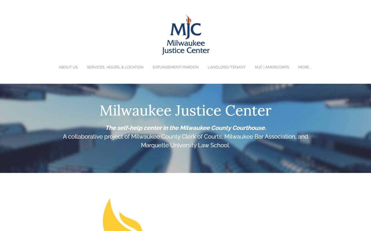 Milwaukee Justice Center legal self-help for Milwaukee County public records